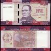 Liberia 5 Dollars VF Banknote