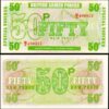 British Armed Forces 50 Pence UNC Banknote