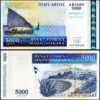 Madagascar 5000 Ariary Fine Banknote
